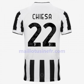 Maillot de Foot Juventus Federico Chiesa 22 Domicile 2021-22